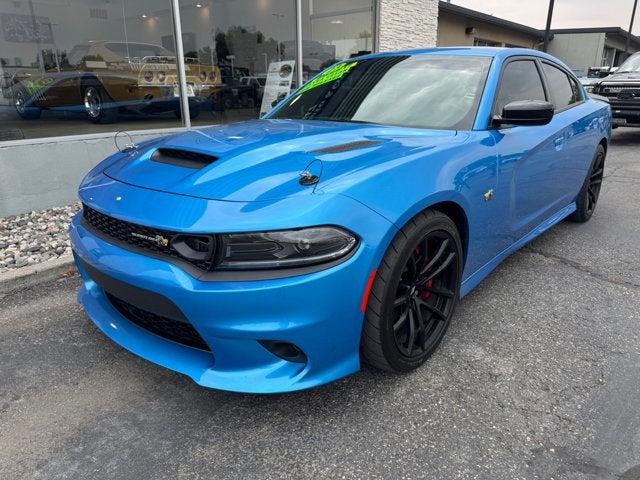 2023 Dodge Charger Scat Pack in Blue — front three-quarter view
