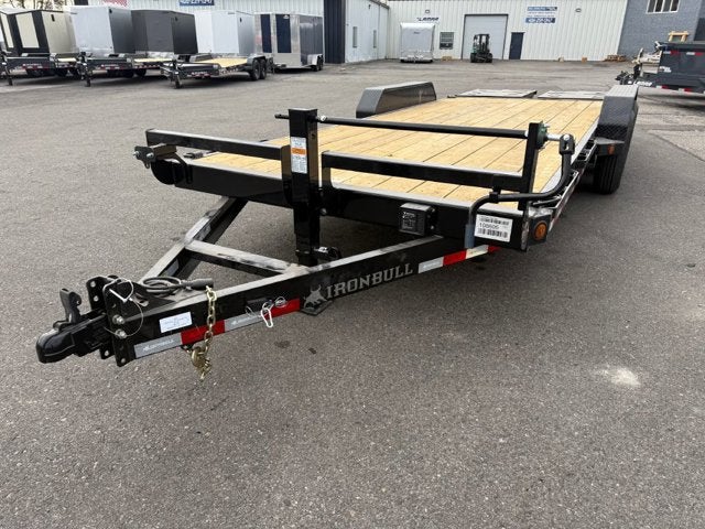 26 IRON BULL EQ HAULER 14K Base in Black — front three-quarter view
