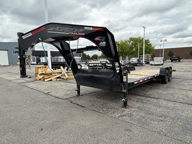 26 HORIZON GOOSE 24FT TILT Base in Black — front three-quarter view
