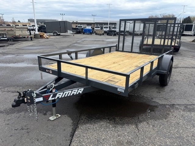 25 LAMAR UTILITY 3K Base in Gray — front three-quarter view