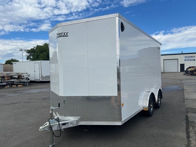25 ALCOM ENCLOSED CARGO Base in 7.5X14 — front three-quarter view